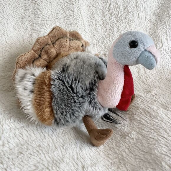 Wildlife Artists Turkey Plush Realistic Thanksgiving Bird Toy - Picture 1 of 5